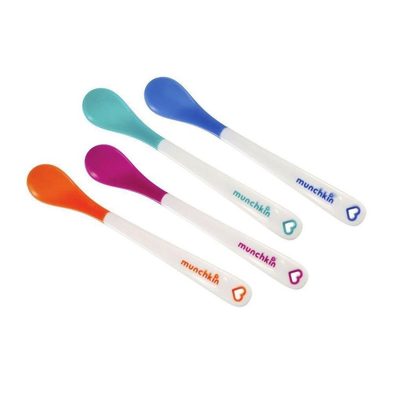 Cucharas Con Indicador De Calor 4 Pzas - Munchkin