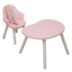 Silla Para Comer Bistro 2 En 1 Rosa - Prinsel