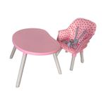 Silla Alta Bistro 3 en 1 Rosa