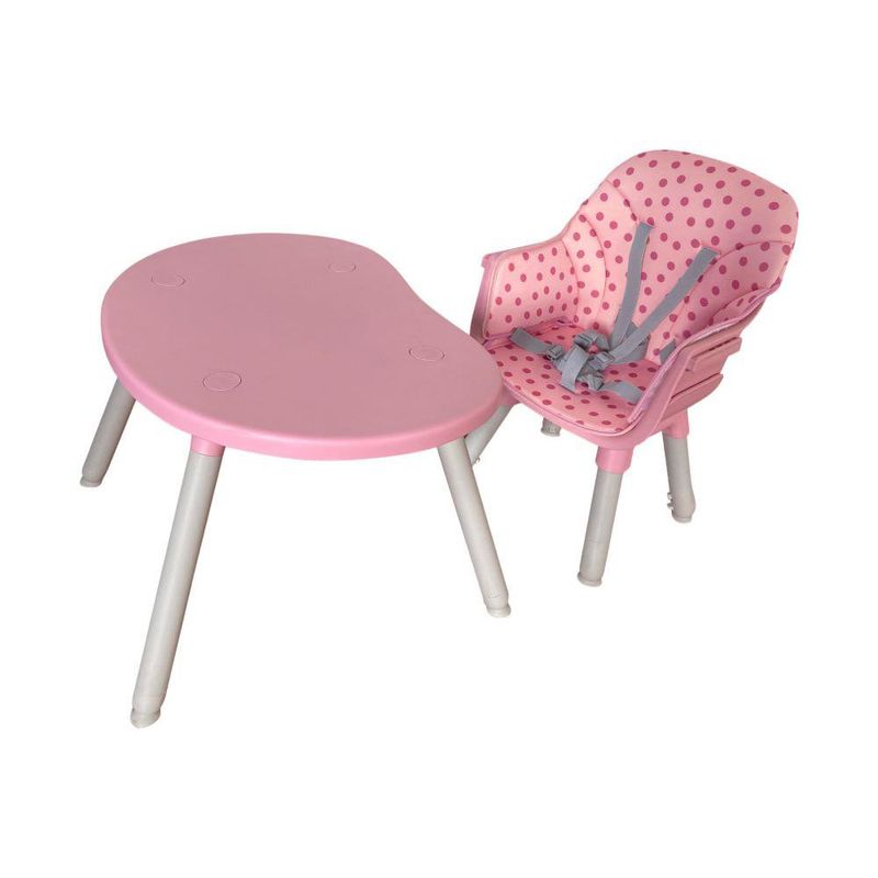 Silla Alta Bistro 3 en 1 Rosa