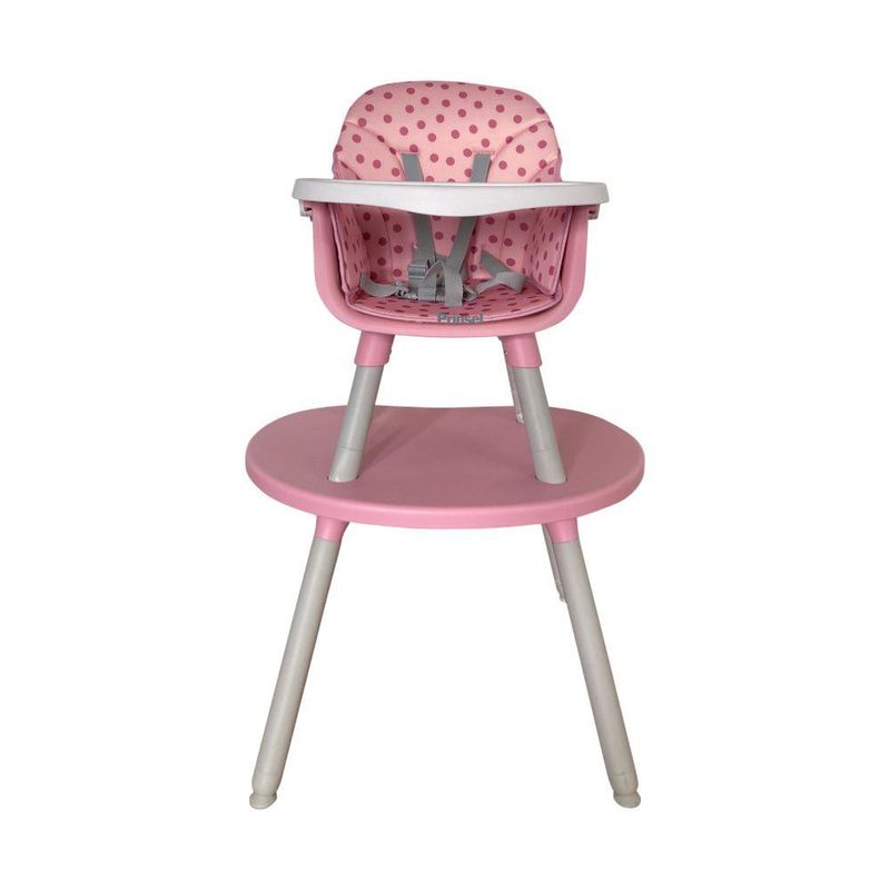 Silla Alta Bistro 3 en 1 Rosa