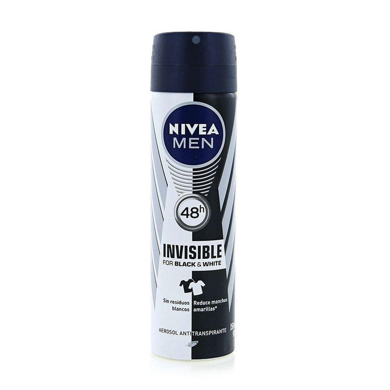 Deo Invisible B&W Power Spray 1 - Nivea