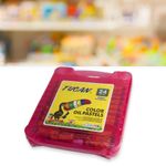 Crayón Pastel Caja Plástica 24 Colores - Tucan