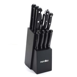 Set de Cuchillos con Base 12 Pzas