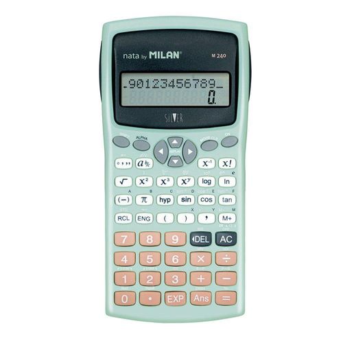 Calculadora Científica Silver 240 Funciones M240 8867 - Milan