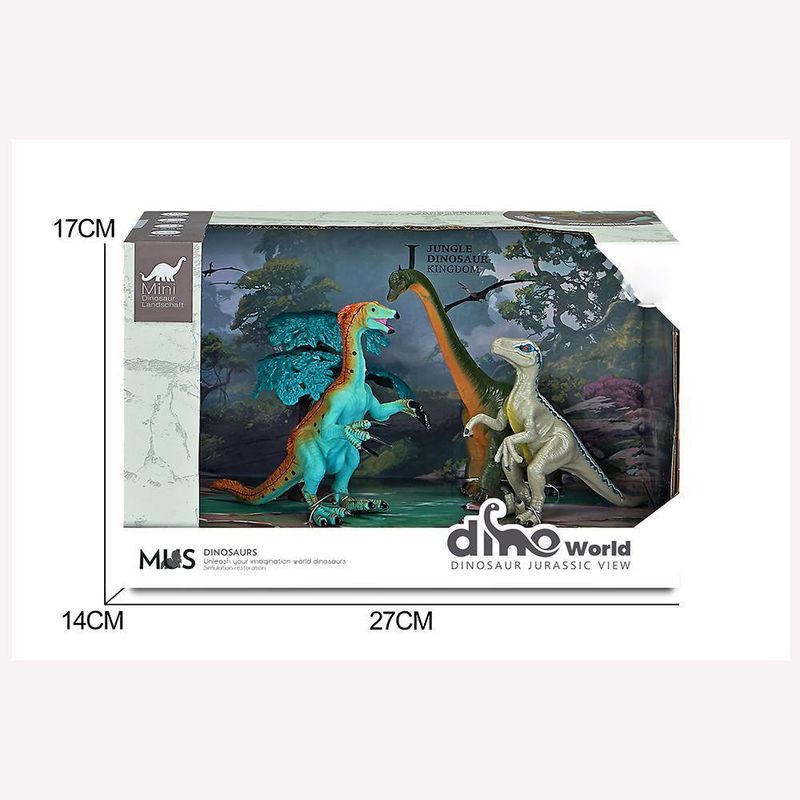 Jungle Dinosaur Kingdom Broncosaurio 4 Pzas - Koala Kids