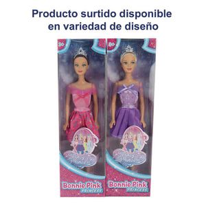 Muñeca Princesa Bonnie Pink Diseños Surtidos - Tip-top