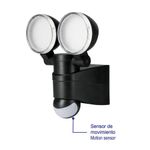 Lampara De Exterior LED Con Sensor De Movimiento 12 W - Volteck