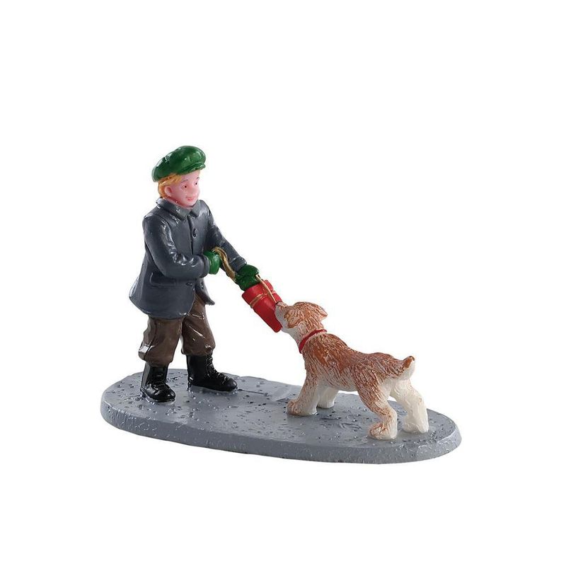 Figura Con Perro - Lemax