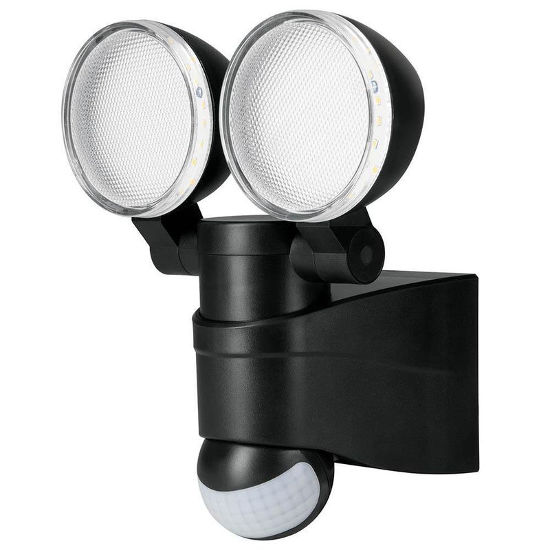 Lampara De Exterior LED Con Sensor De Movimiento 12 W - Volteck
