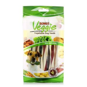 Snacks Vegetales Veggie 100% Naturales para Perro Todas las Etapas y Razas 8 Unidades