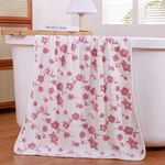 Toalla de Baño Estampado Flores - Viva