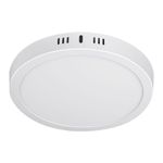 Lámpara Tipo Plafón LED Redonda Luz Cálida 18 W - Volteck