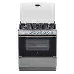 Estufa De Gas 6 Hornillas Con Horno Gris 32 Plg  - Indurama