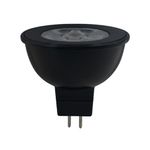 Bombillo Empotrable Led Luz Cálida Mr16 Negro 6 W - Tecnolite