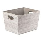 Canasta Con Agarradores Metal Beige - Elements