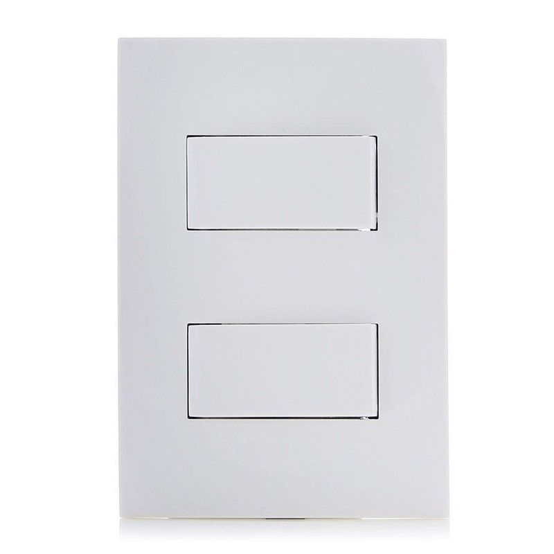 Interruptor Placas  Blanco - Volteck