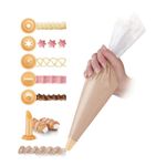 Kit De 10 Bolsas Y 6 Boquillas Para Decorar Pasteles - Tescoma