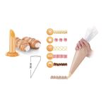 Kit De 10 Bolsas Y 6 Boquillas Para Decorar Pasteles - Tescoma