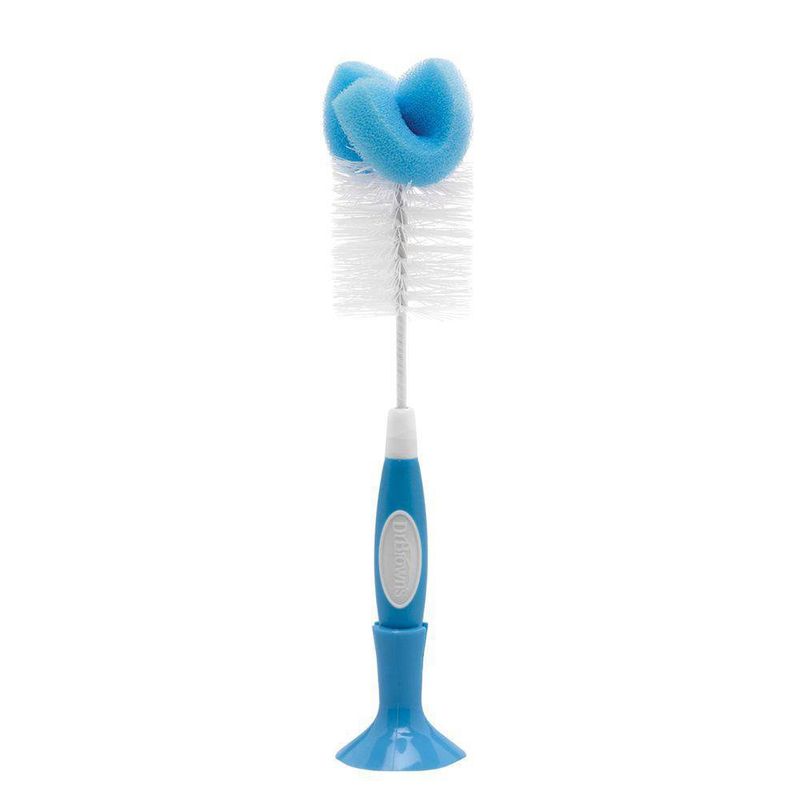 Cepillo Limpia Biberones Celeste - Dr. Browns