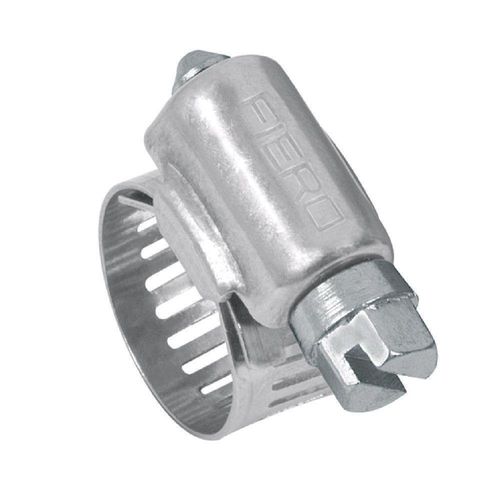 Abrazadera De Acero Inoxidable 3/8 Plg A 5/8 Plg X 1/2 Plg 2 Pzas - Fiero