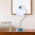 Lámpara De Mesa Satín Blanco 60W - Z