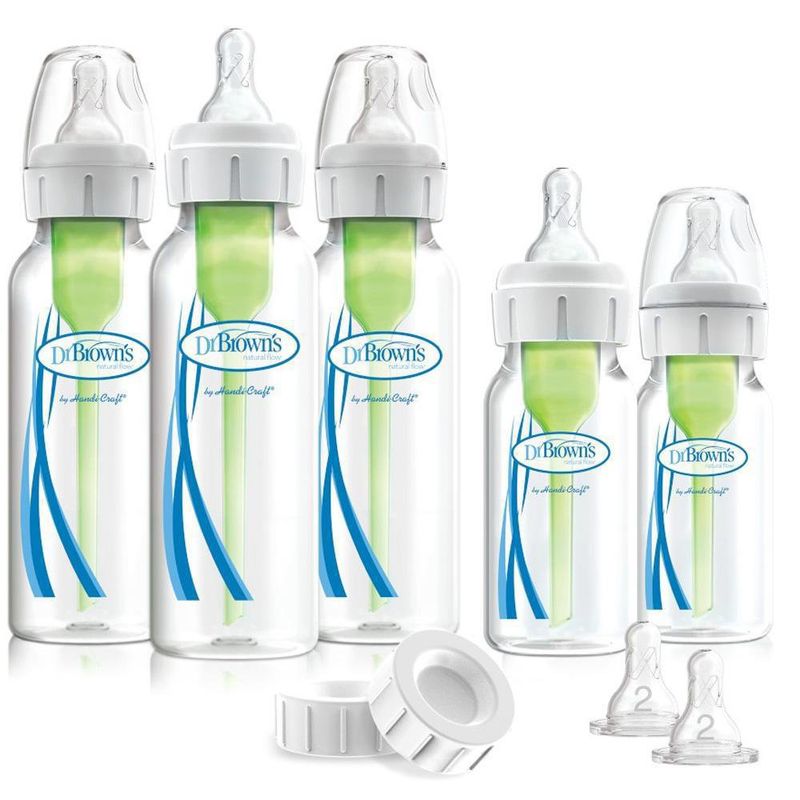 Set Biberones Anticólicos Options+ Recién Nacido - Dr. Browns