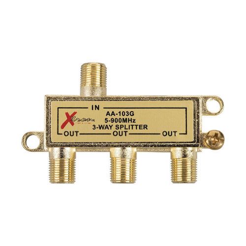 Splitter 3 Way para Cable Coaxial - Ace Label