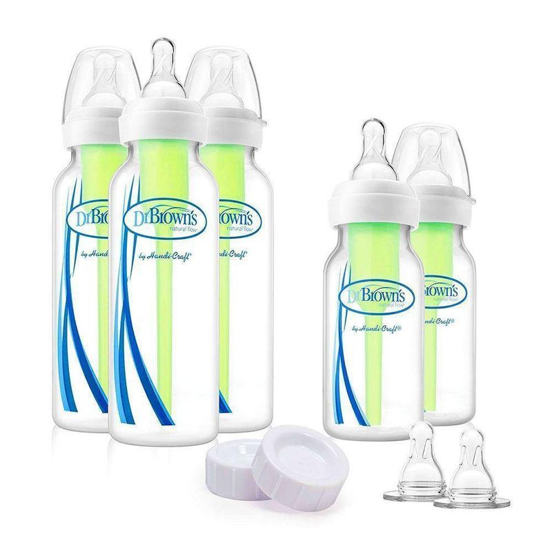Set Biberones Anticólicos Options+ Recién Nacido - Dr. Browns