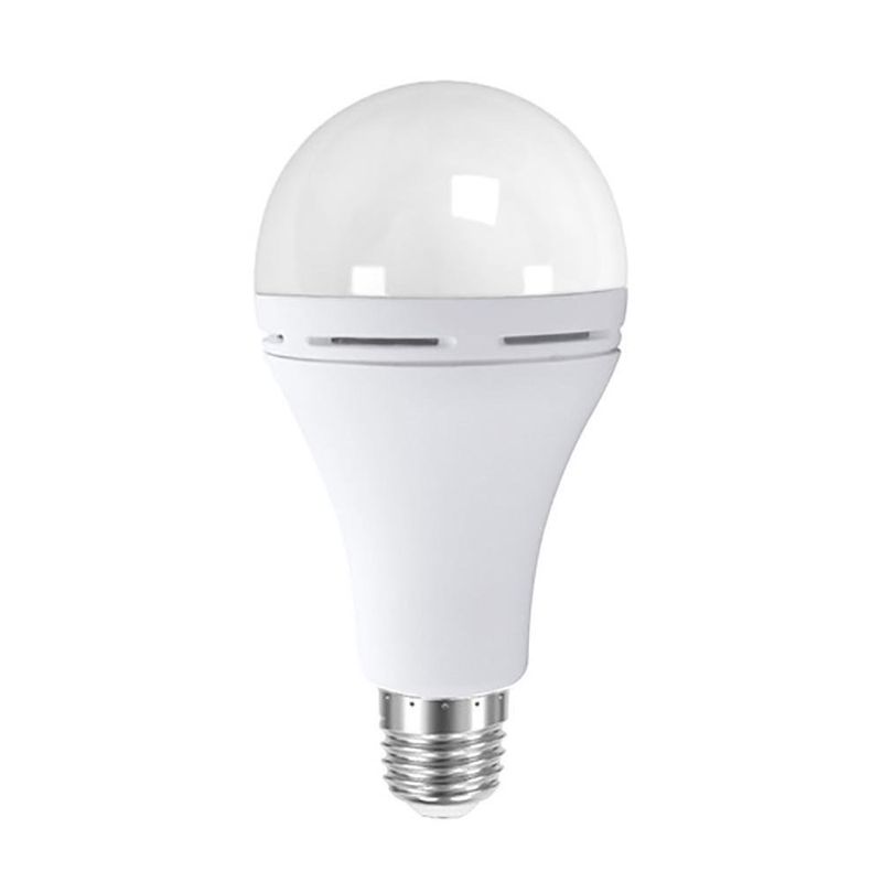Bombilla Led Luz De Día A19 Recargable Base E27 De 9 W - Tecnolite