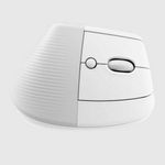 Mouse Ergonómico Vertical Blanco - Logitech