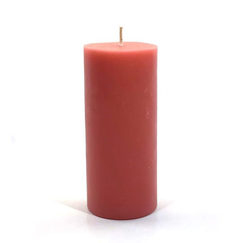 Vela Cilíndrica Coral Aroma Lavanda De 6.35X15.24 Cm - Pilandros