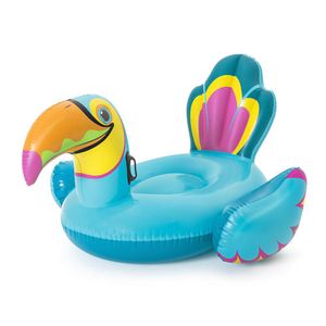 Flotador Inflable para Piscina Diseño Tucán con Asas de Agarre