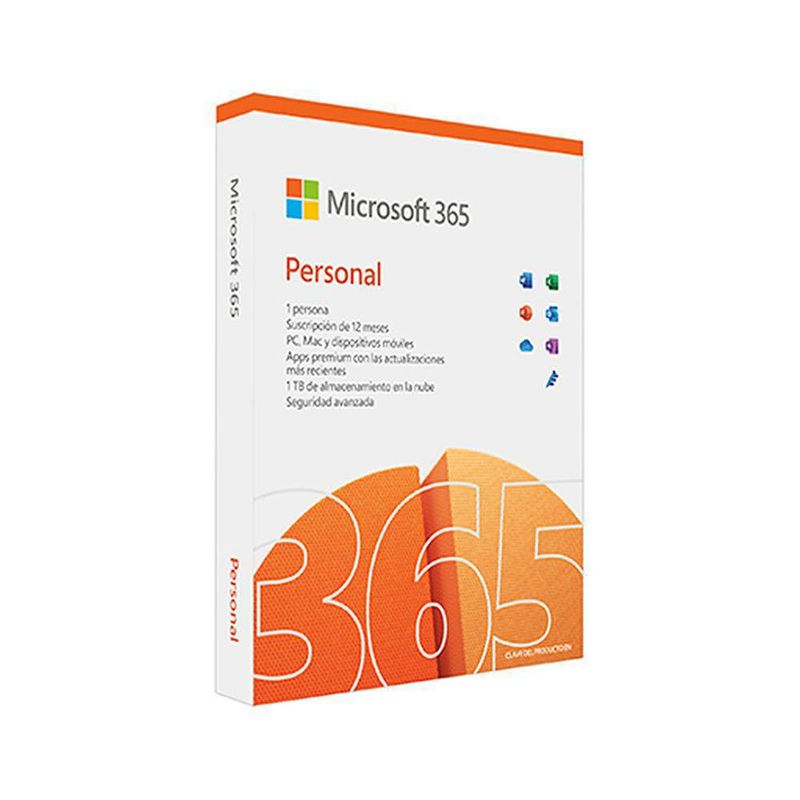 Licencia Office 365 Personal 12 Meses - Microsoft