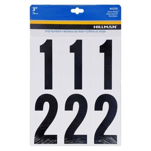 Stickers Negro Auto Adhesivo 3 Plg 23 Pzas