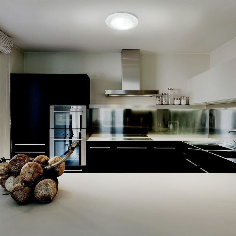 Plafón De Techo Blanco Cristal Perlado 40 W - Tecnolite