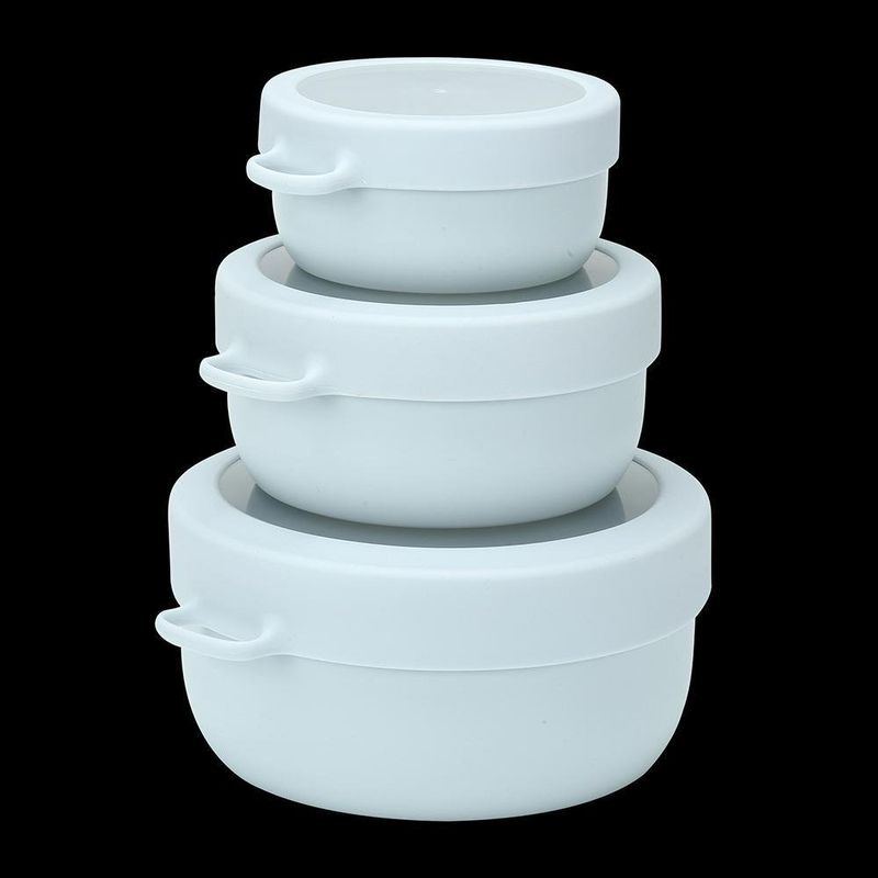 Set de 3 Bowls de Plástico Reciclado Sky - Hip
