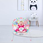 Silla Para Bebé Vibradora Diseño Flamingo - Bright Stars