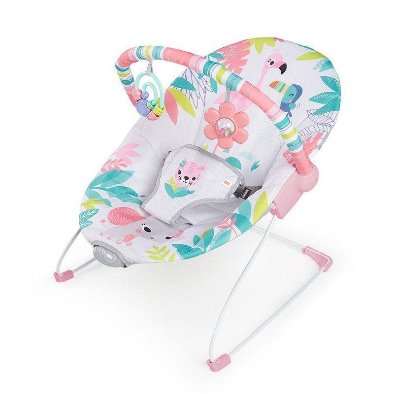 Silla Para Bebé Vibradora Diseño Flamingo - Bright Stars