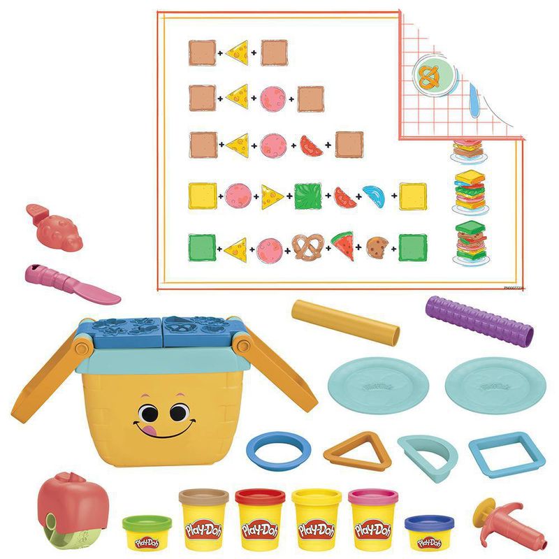 Kit De Juego Picnic Shapes Starter Set - Play Doh