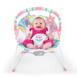 Silla Para Bebé Vibradora Diseño Flamingo - Bright Stars