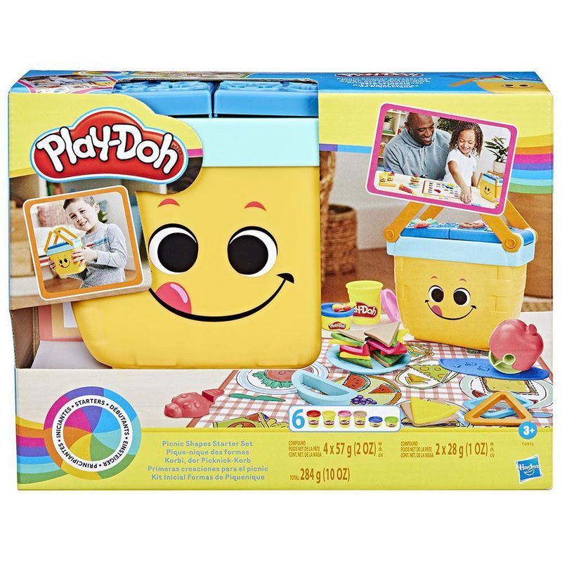 Kit De Juego Picnic Shapes Starter Set - Play Doh