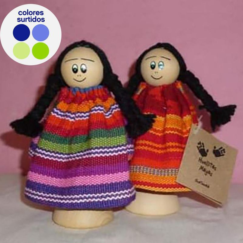 Muñeca Estilo Payaso Típica Mini - Diseño Surtido