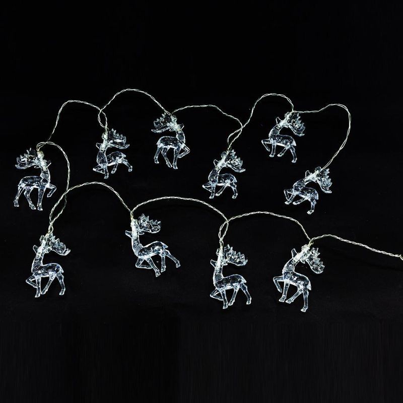 Serie De 10 Luces LED Renos - Scandi