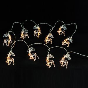 Serie LED de Renos con 10 Luces