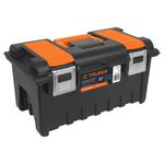 Caja De Herramientas Plástica Con Broche De Metal 22 Plg - Truper