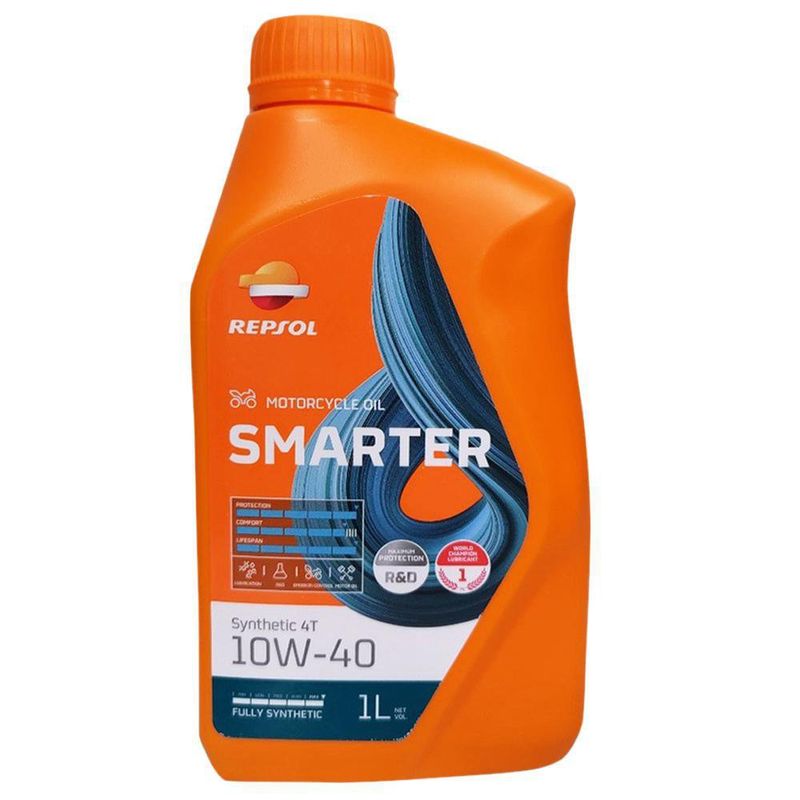 Aceite Para Moto Sintético 4T 10W-40 - Repsol