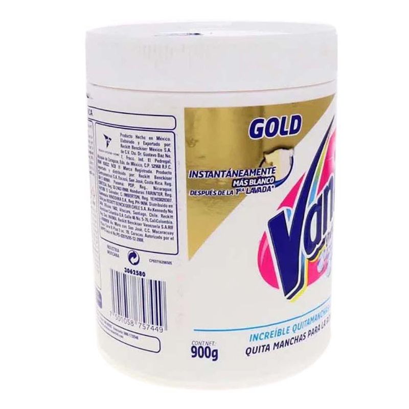 Quitamanchas En Polvo Para Ropa Blanca 900 Gr - Vanish