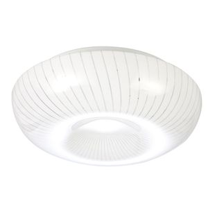 Plafón de Techo LED con Diseño de Líneas Blanco de 28 Cm