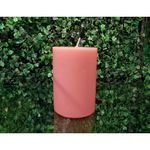 Vela Cilíndrica Coral Aroma Lavanda De 6.35X10.16 Cm - Pilandros